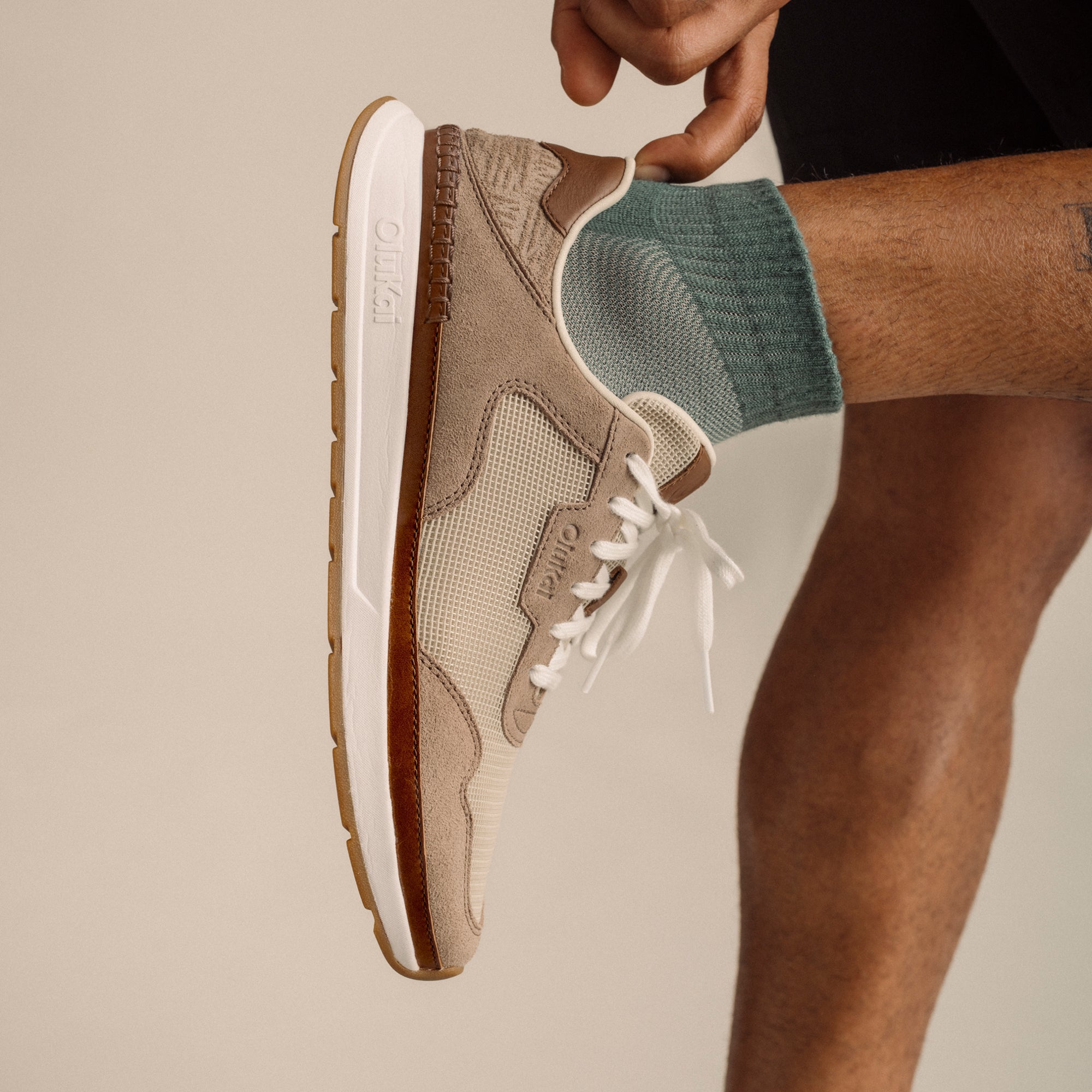 Koke - Ecru / Taupe Grey - Image 4